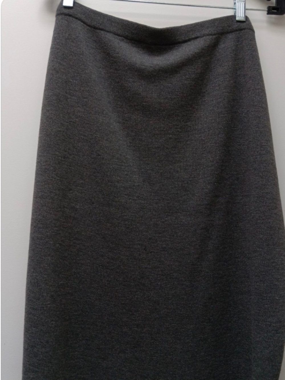 Eileen Fisher XL Wool Pull On Long Pencil Skirt EUC Retail $228